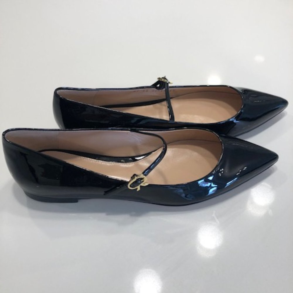 Gianvito Rossi - Black Patent leather flats - Picture 2 of 3